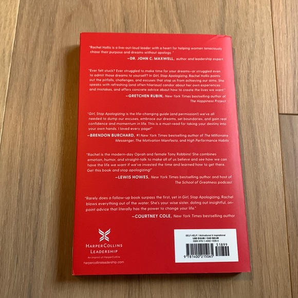 Girl stop apologizing book - Picture 2 of 2